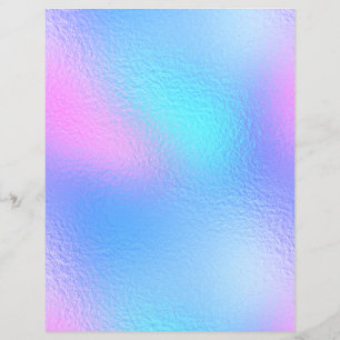 虹色フェイク箔スクラップブック紙No. 23