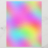 虹色フェイク箔スクラップブック紙No. 25 (裏面)