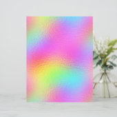 虹色フェイク箔スクラップブック紙No. 25 (スタンド正面)