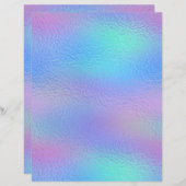 虹色フェイク箔スクラップブック紙No. 27 (正面/裏面)