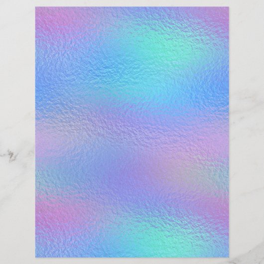 虹色フェイク箔スクラップブック紙No. 27 (正面)