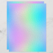 虹色フェイク箔スクラップブック紙No. 28 (正面/裏面)