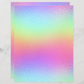 虹色フェイク箔スクラップブック紙No. 29 (正面/裏面)