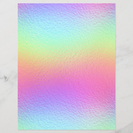 虹色フェイク箔スクラップブック紙No. 29 (正面)