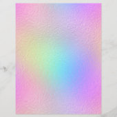 虹色フェイク箔スクラップブック紙No. 30 (裏面)