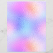 虹色フェイク箔スクラップブック紙No. 34 (裏面)