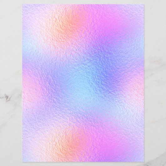 虹色フェイク箔スクラップブック紙No. 34 (正面)