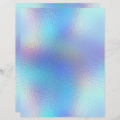 虹色フェイク箔スクラップブック紙No. 37 (正面/裏面)