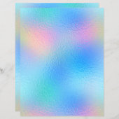 虹色フェイク箔スクラップブック紙No. 39 (正面/裏面)