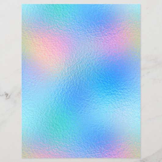 虹色フェイク箔スクラップブック紙No. 39 (正面)