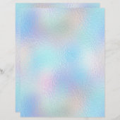 虹色フェイク箔スクラップブック紙No. 41 (正面/裏面)