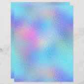 虹色フェイク箔スクラップブック紙No. 42 (正面/裏面)