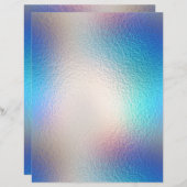 虹色フェイク箔スクラップブック紙No. 43 (正面/裏面)