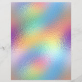 虹色フェイク箔スクラップブック紙No. 44 (裏面)