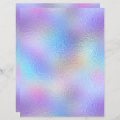 虹色フェイク箔スクラップブック紙No. 45 (正面/裏面)