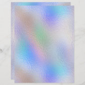 虹色フェイク箔スクラップブック紙No. 48 (正面/裏面)