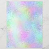 虹色フェイク箔スクラップブック紙No. 50 (裏面)