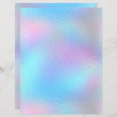 虹色フェイク箔スクラップブック紙No. 51 (正面/裏面)