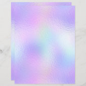 虹色フェイク箔スクラップブック紙No. 54 (正面/裏面)