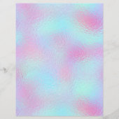 虹色フェイク箔スクラップブック紙No. 57 (裏面)