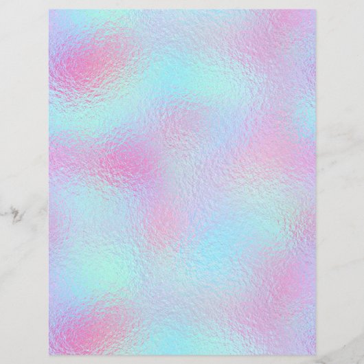 虹色フェイク箔スクラップブック紙No. 57 (正面)