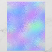 虹色フェイク箔スクラップブック紙No. 60 (裏面)