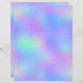 虹色フェイク箔スクラップブック紙No. 60 (正面/裏面)