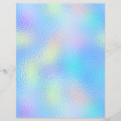 虹色フェイク箔スクラップブック紙No. 62 (裏面)