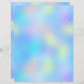 虹色フェイク箔スクラップブック紙No. 62 (正面/裏面)