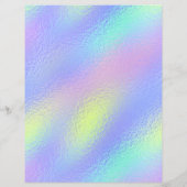 虹色フェイク箔スクラップブック紙No. 64 (裏面)