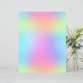 虹色フェイク箔スクラップブック紙No. 7 (スタンド正面)