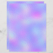 虹色フェイク箔スクラップブック紙No. 71 (正面/裏面)