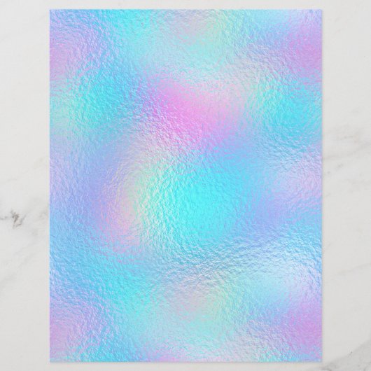 虹色フェイク箔スクラップブック紙No. 73 (正面)