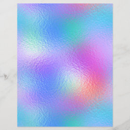 虹色フェイク箔スクラップブック紙No. 85