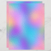 虹色フェイク箔スクラップブック紙No. 86 (正面/裏面)