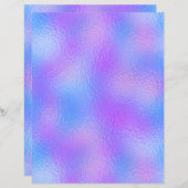 虹色フェイク箔スクラップブック紙No. 88 (正面/裏面)