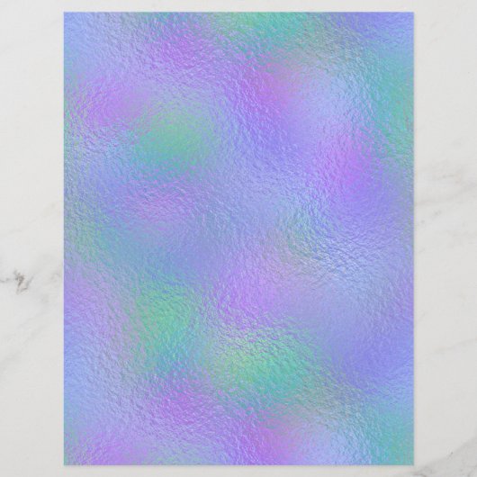 虹色フェイク箔スクラップブック紙No. 91 (正面)