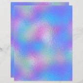 虹色フェイク箔スクラップブック紙No. 92 (正面/裏面)