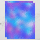 虹色フェイク箔スクラップブック紙No. 96 (正面/裏面)