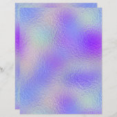 虹色フェイク箔スクラップブック紙No. 97 (正面/裏面)