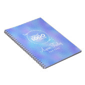 虹色フェイク箔ロゴノートブック ノートブック (右側)