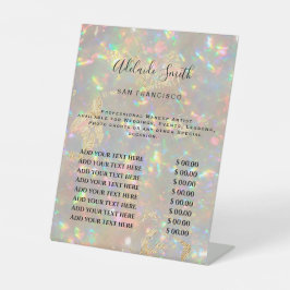 虹色フェイクopprice listペデスタル記号 台座サイン