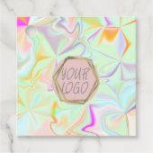 虹色ブティックアパレル価格サイズBつるラベル フェイバータグ (正面)