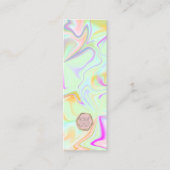 虹色ブティック服価格サイズつるAラベル スキニー名刺 (正面)