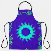 虹色ブルーフローラ夏期 エプロン (正面)