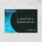 虹色ブルーラッシュレコード拡張マップ 名刺 (正面)