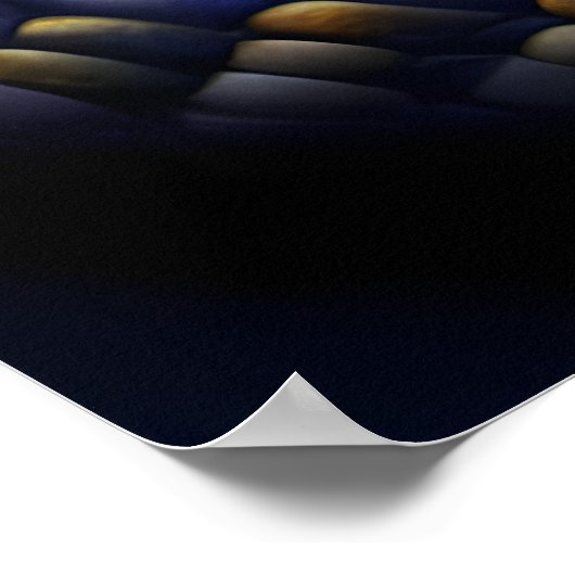 虹色ヘビ ポスター (角)