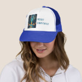 虹色ホリデードリーム🎄白熱［赤熱］光を放つクリスマスツリー キャップ (インサイチュ)