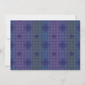 虹色ホログラフィックドットパターン カード (裏面)