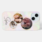 虹色ホログラフィフェイクックの豪華な写真 Case-Mate iPhoneケース (裏面 (横))